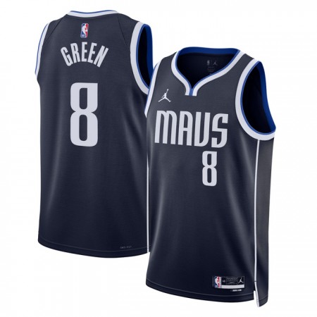 Dres Dallas Mavericks Josh Green 8 Jordan 2022-23 Statement Edition Navy Swingman